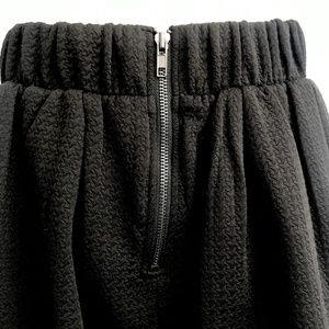 Candie's Skirts - Candie's Black Textured Skater Skirt Candie's Skirts - Candie's Black Textured Skater Skirt